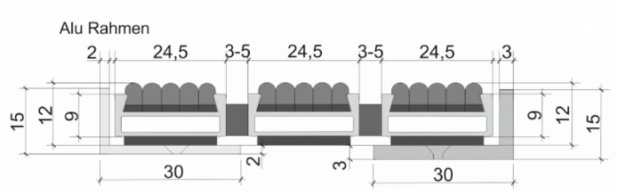 Profil - Abmessungen