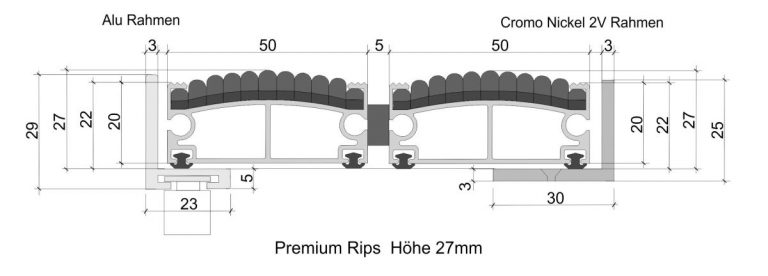 Profil - Abmessungen