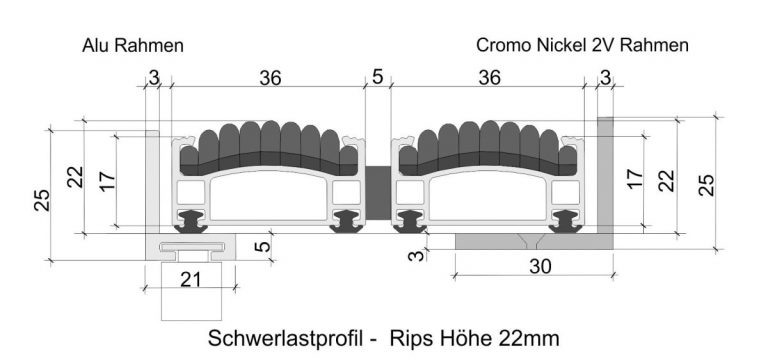 Profil - Abmessungen