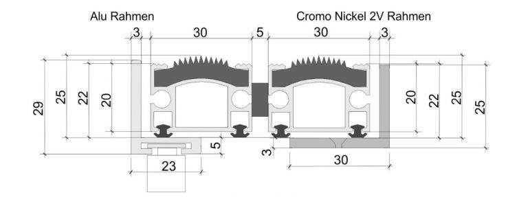 Profil - Abmessungen
